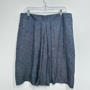 Brooks Brothers Blue Midi Skirt